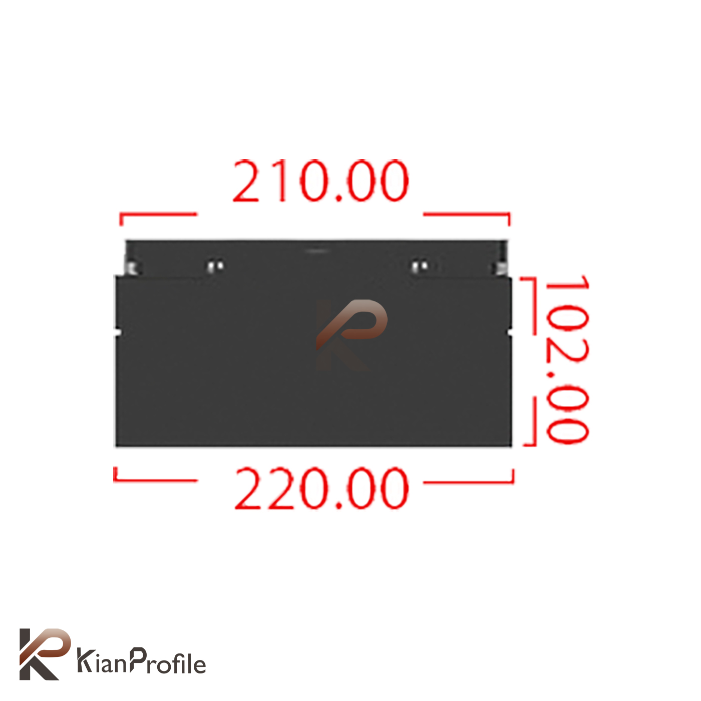 چراغ مگنتی زیگبی لنزدار کتابی 12 وات کد Zigbee-ZB12