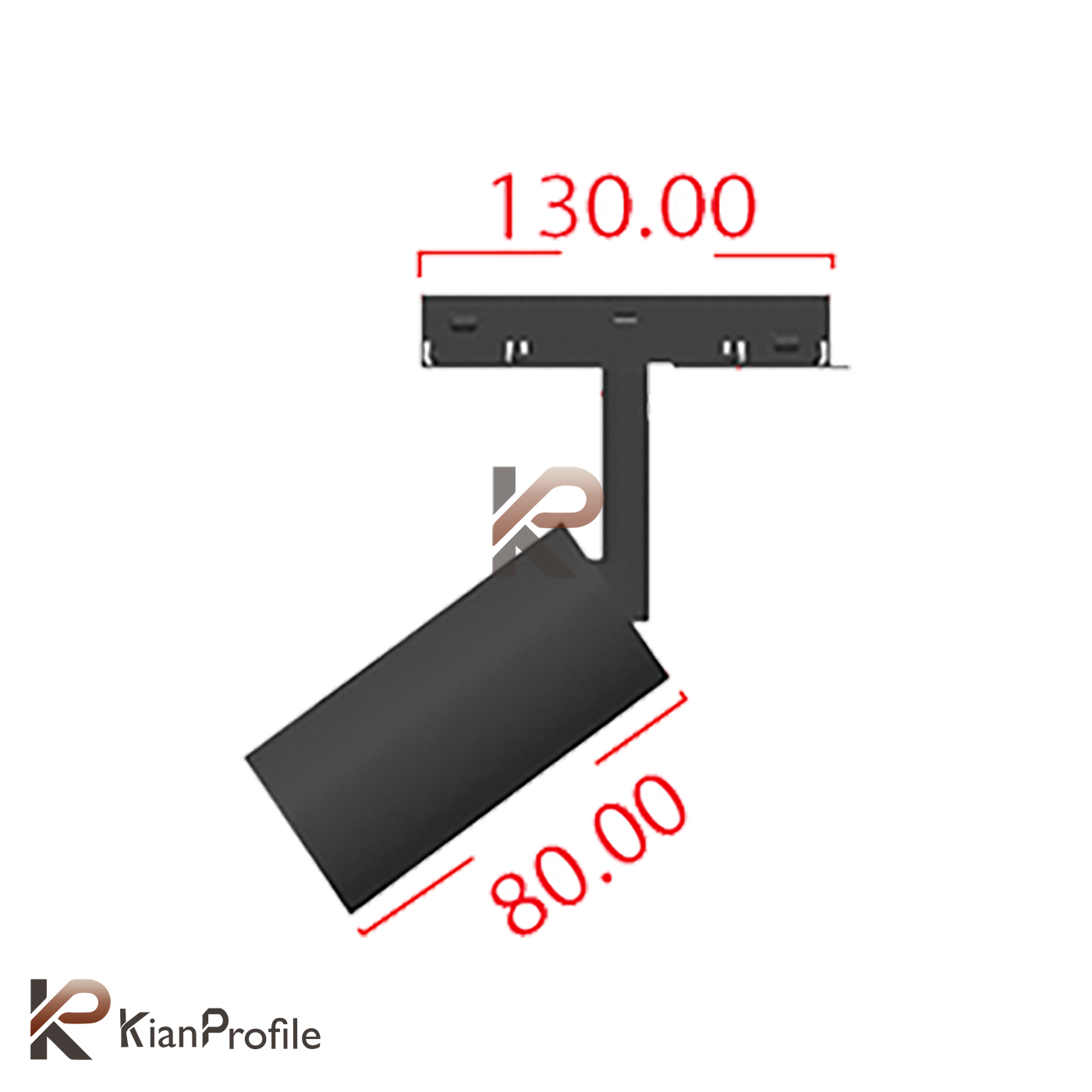 چراغ مگنتی استوانه ای 6 وات کد MC6-4000K