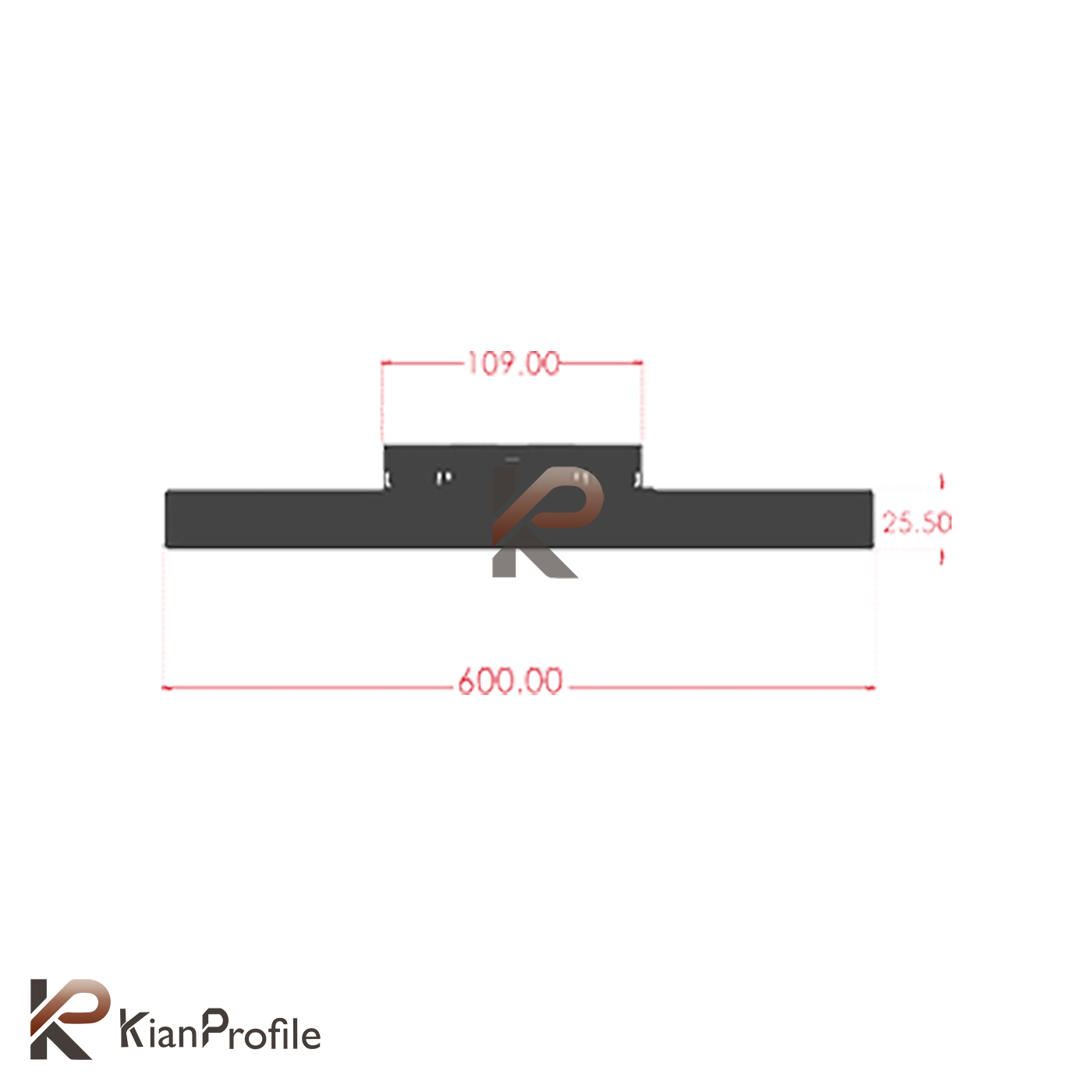 چراغ مگنتی خطی 30 وات کد MD30-4000K