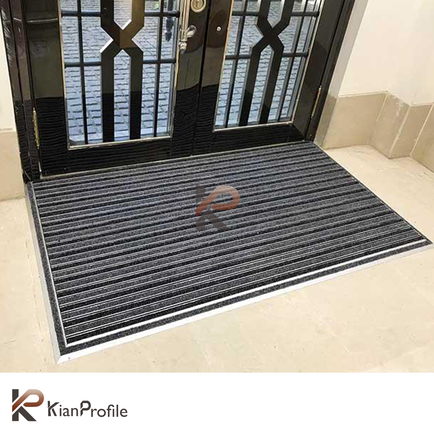 پادری آلومینیومی دو سانتی کد D300 با رویه موکت
