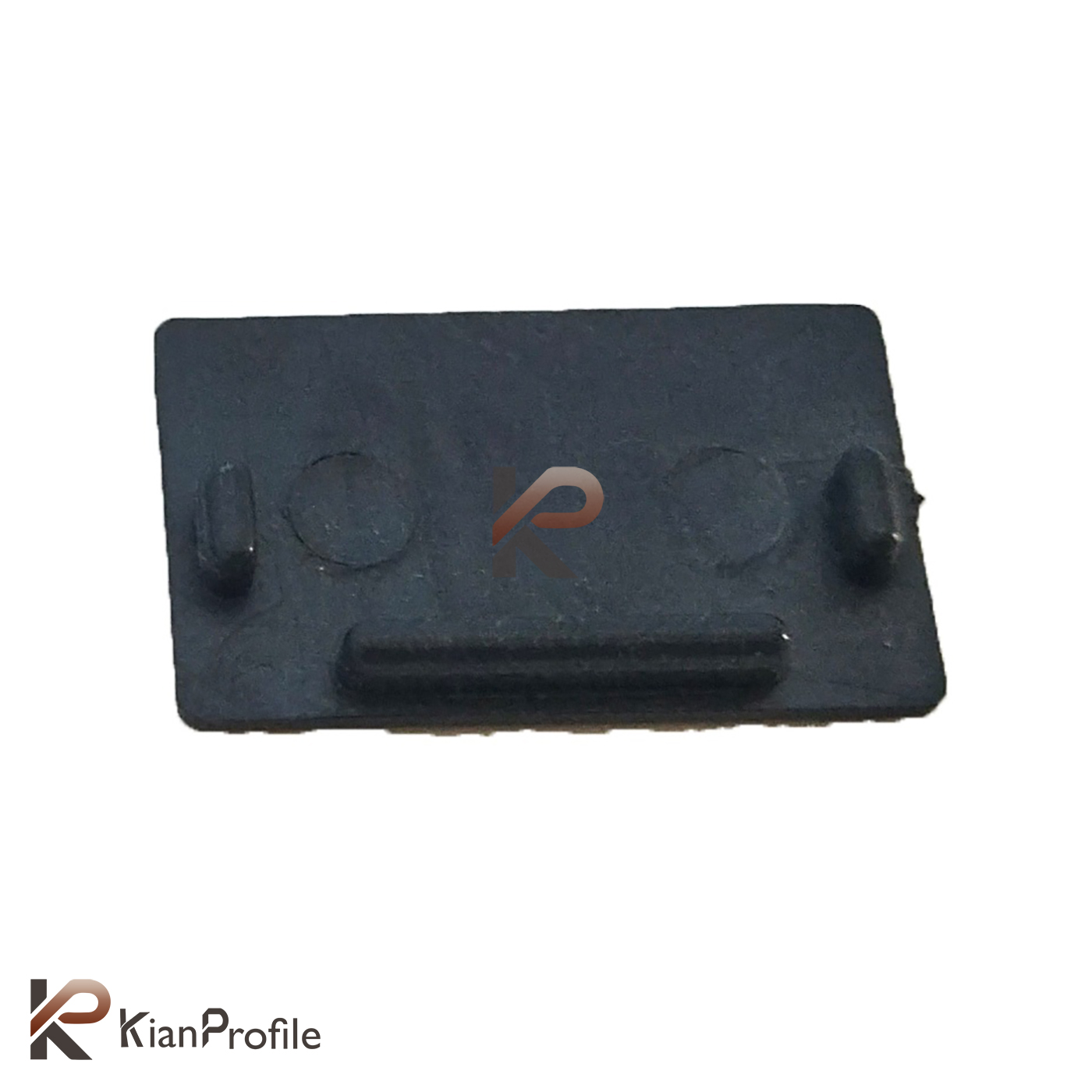 درپوش کناری نور خطی کد EL35-1B مشکی