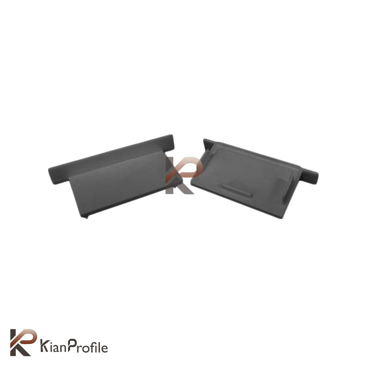 درپوش کناری نور خطی کد EL45B مشکی