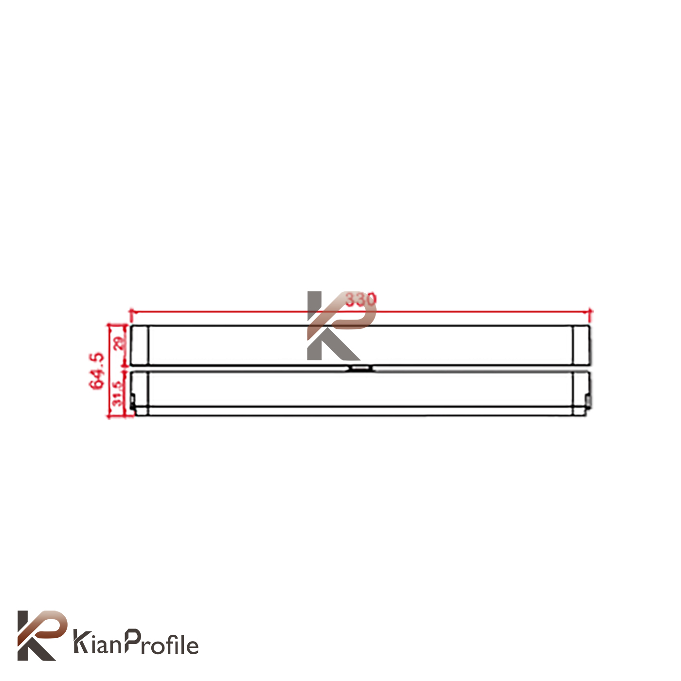 چراغ ترک لایت لنزدار کتابی 18 وات کد ET-ZB18