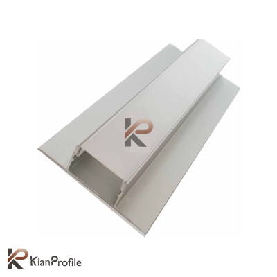 نور خطی 3 سانتی توکار کناف کد LK5 نقره ای
