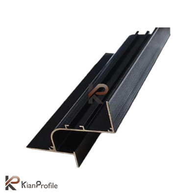 نور خطی مخفی قوس دار کنج کناف کد LK7B مشکی